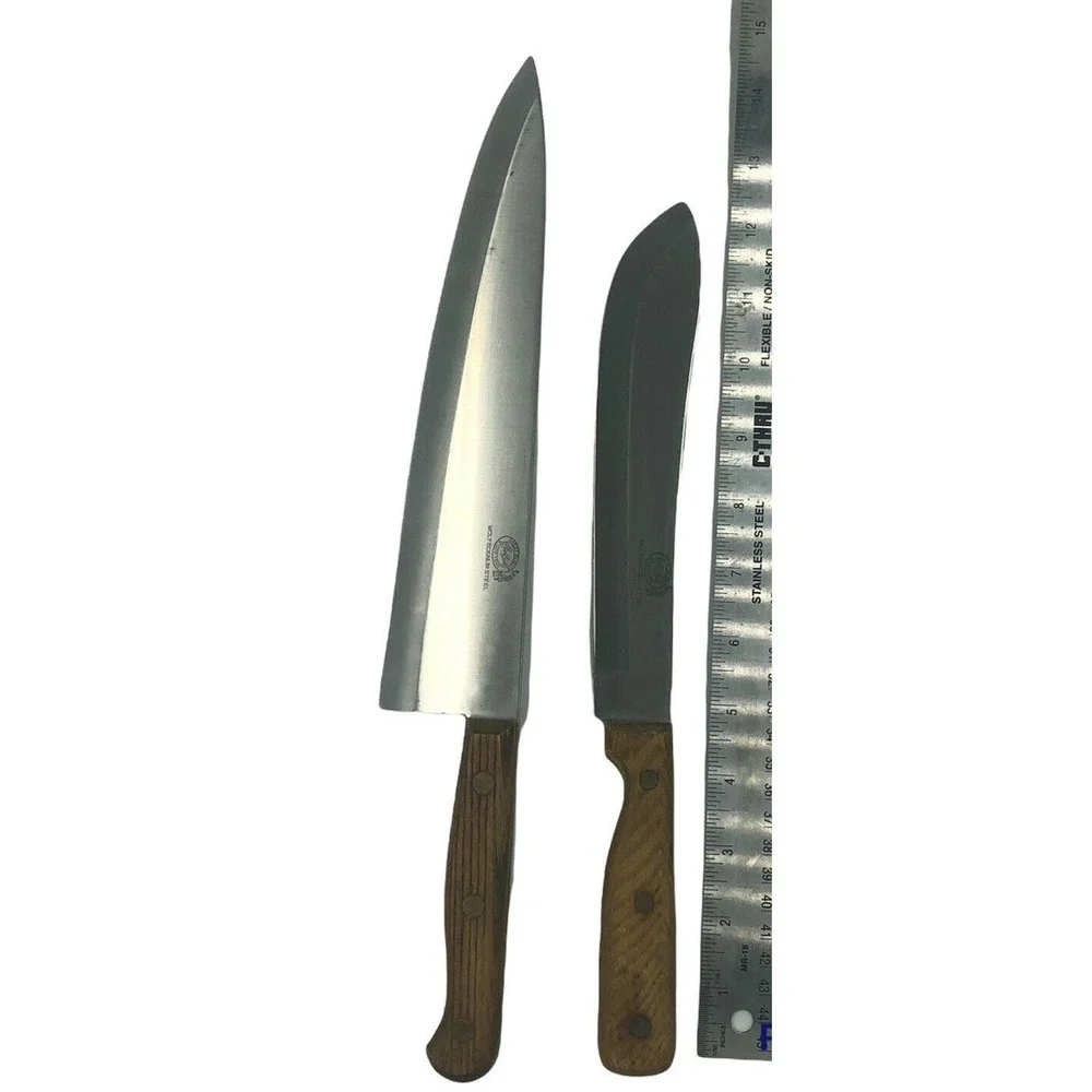 Carvel Hall Great Blades Molybdenum Steel Chef and Butchery Knives